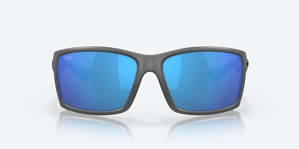 Costa Del Mar Reefton - Matte Gray - Blue Mirror Polarized Glass (580G)