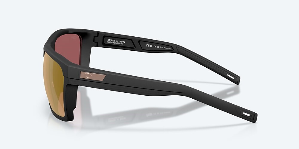 Costa Del Mar Pargo - Netplus Black - Gold Mirror Polarized Glass (580G)