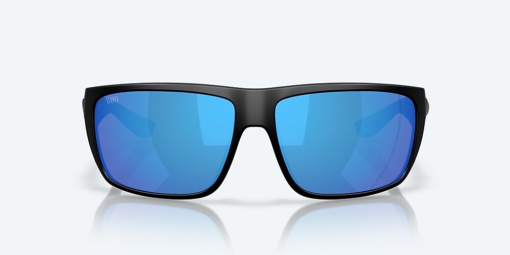 Costa Del Mar Fly Line - Matte Black - Blue Mirror Polarized Glass (580G)