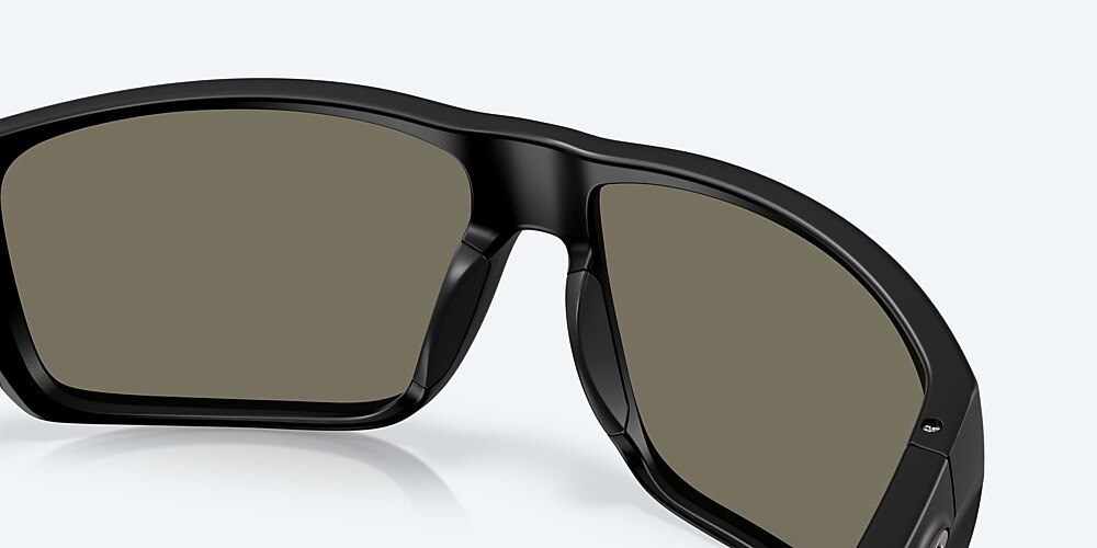 Costa Del Mar Fly Line - Matte Black - Blue Mirror Polarized Glass (580G)