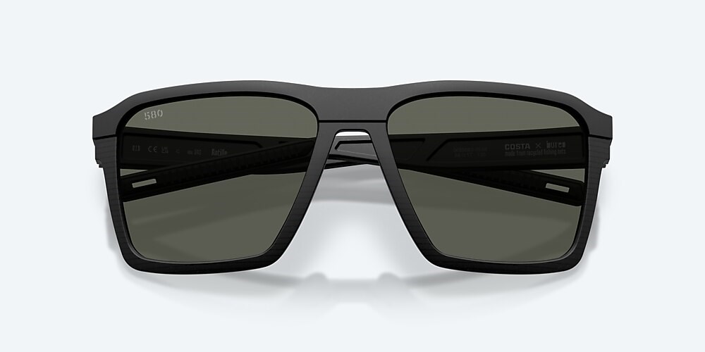 Costa Del Mar Antille - Netplus Black - Gray Polarized Glass (580G)