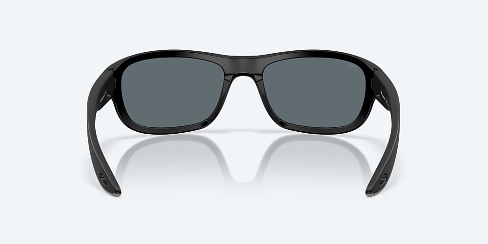 Costa Del Mar Clipperton - Matte Black - Blue Mirror Polarized Polycarbonate (580P)
