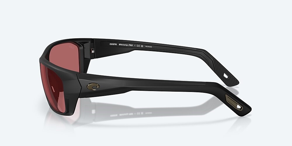 Costa Del Mar Whitetip PRO - Matte Black - Rose Polarized Glass (580G)