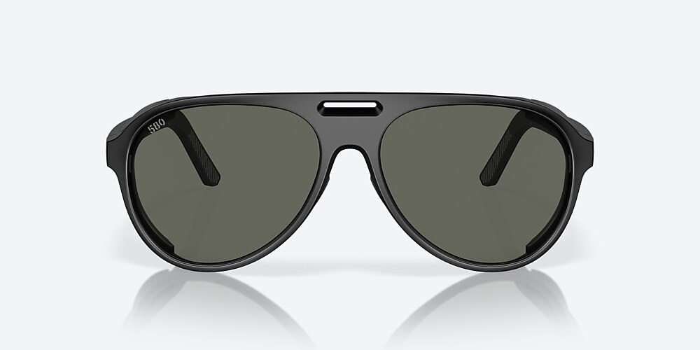 Costa Del Mar Grand Catalina - Matte Black - Gray Polarized Glass (580G)
