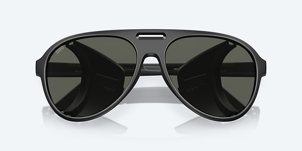 Costa Del Mar Grand Catalina - Matte Black - Gray Polarized Glass (580G)