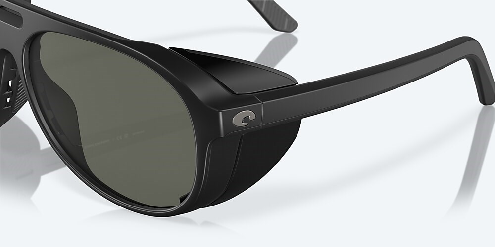 Costa Del Mar Grand Catalina - Matte Black - Gray Polarized Glass (580G)