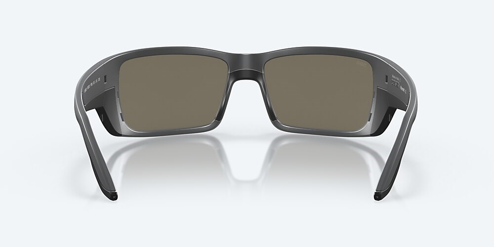 Costa Del Mar Permit - Matte Gray - Blue Mirror Polarized Glass (580G)