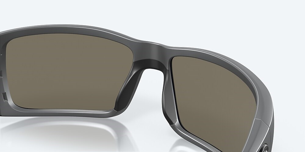 Costa Del Mar Permit - Matte Gray - Blue Mirror Polarized Glass (580G)
