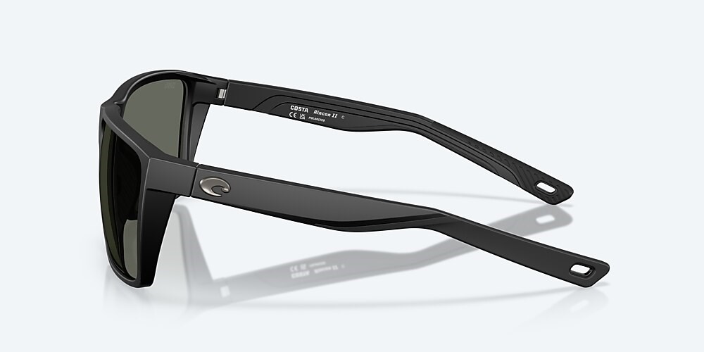 Costa Del Mar Rincon II - Matte Black - Gray Polarized Glass (580G)