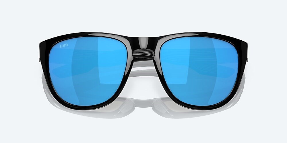 Costa Del Mar Irie - Black - Blue Mirror Polarized Glass (580G)