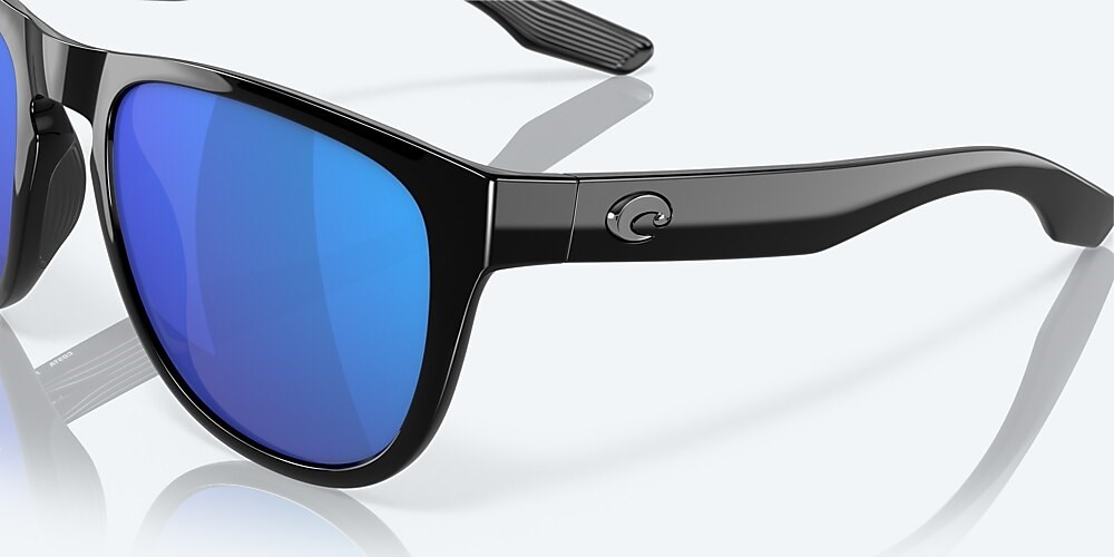Costa Del Mar Irie - Black - Blue Mirror Polarized Glass (580G)