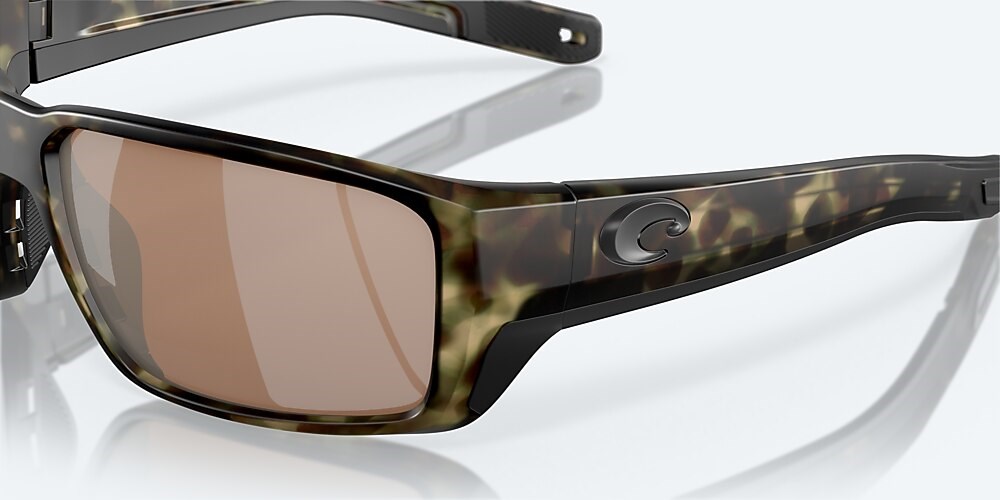 Costa Del Mar Fantail PRO - Matte Wetlands - Copper Silver Mirror Polarized Glass (580G)