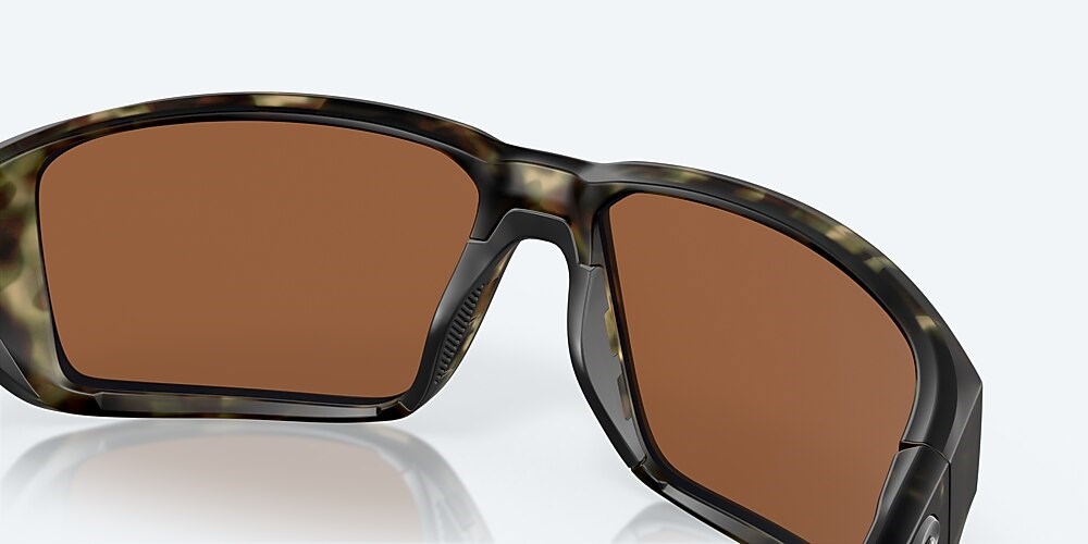 Costa Del Mar Fantail PRO - Matte Wetlands - Copper Silver Mirror Polarized Glass (580G)