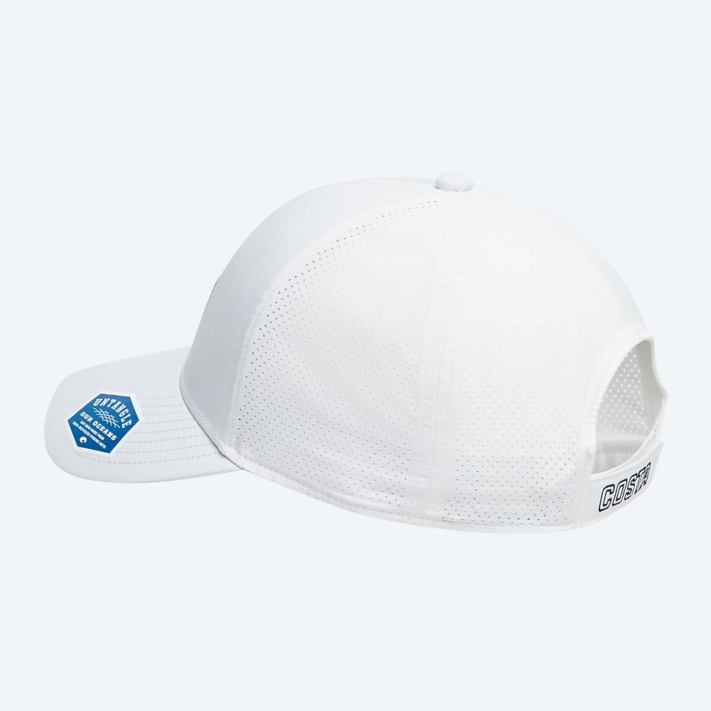 Costa Del Mar Prado Performance Hat - White