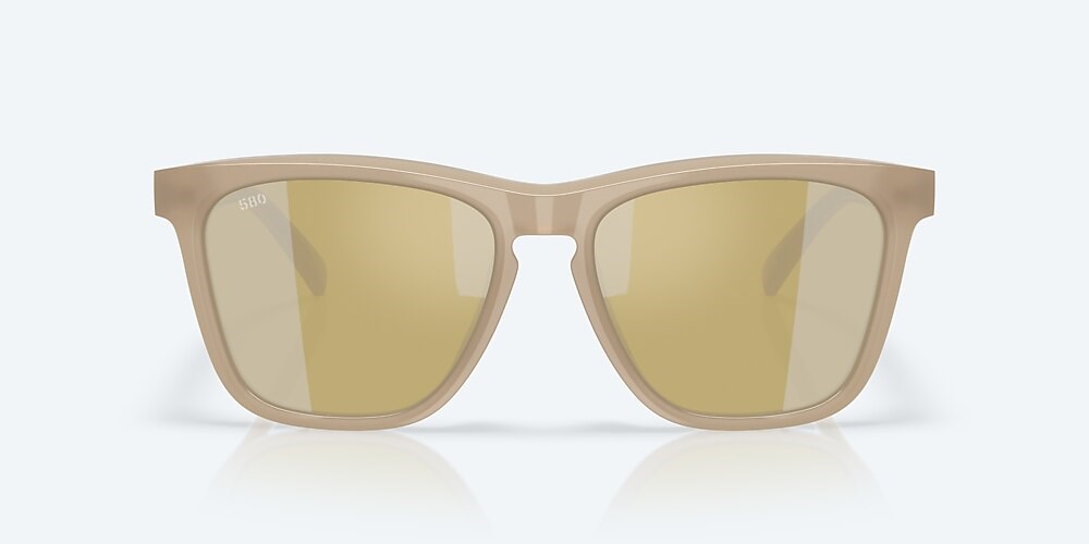 Costa Del Mar Ulu - Sea Foam - Sunrise Silver Mirror Polarized Glass (580G)