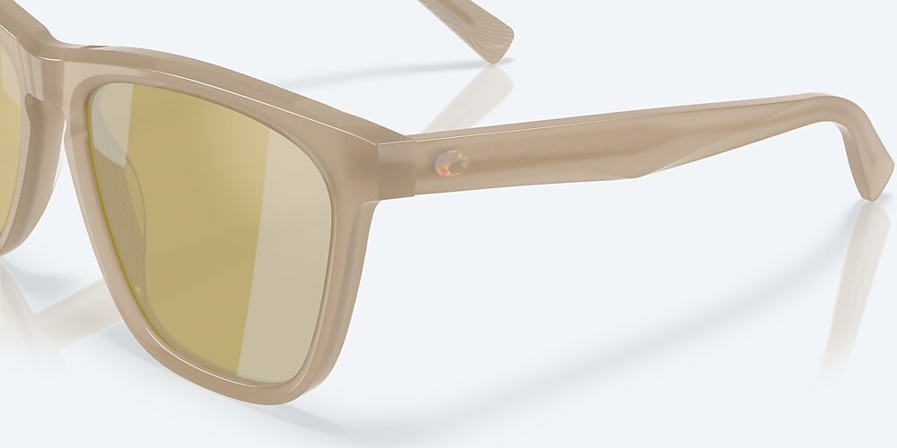 Costa Del Mar Ulu - Sea Foam - Sunrise Silver Mirror Polarized Glass (580G)