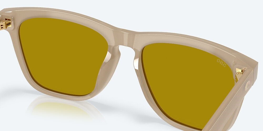Costa Del Mar Ulu - Sea Foam - Sunrise Silver Mirror Polarized Glass (580G)