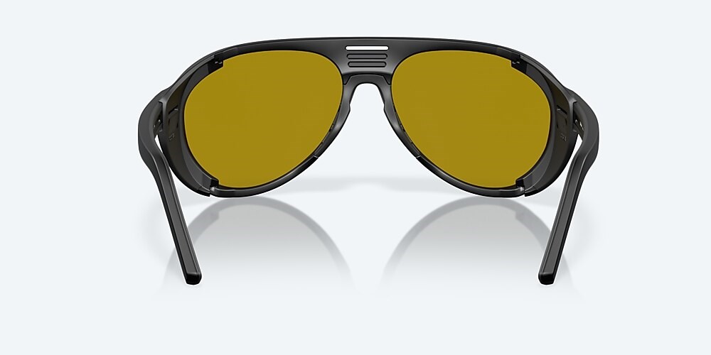 Costa Del Mar Grand Catalina - Matte Black - Sunrise Silver Mirror Polarized Glass (580G)