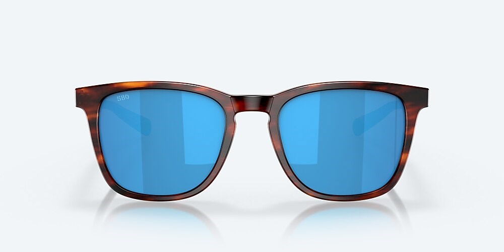 Costa Del Mar Sullivan - Matte Tortoise - Blue Mirror Polarized Glass (580G)