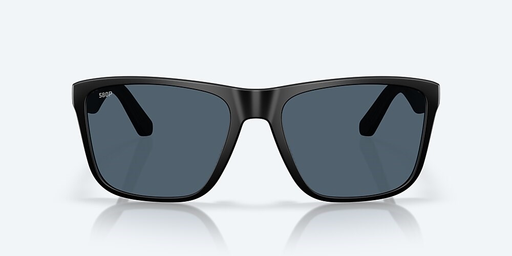Costa Del Mar Los Alijos - Matte Black - Gray Polarized Polycarbonate (580P)