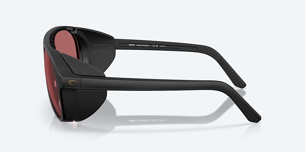 Costa Del Mar Grand Catalina - Matte Black - Rose Polarized Glass (580G)