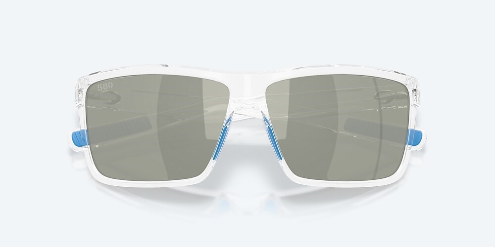 Costa Del Mar Rinconcito - Polished Clear - Gray Silver Mirror Polarized Glass (580G)