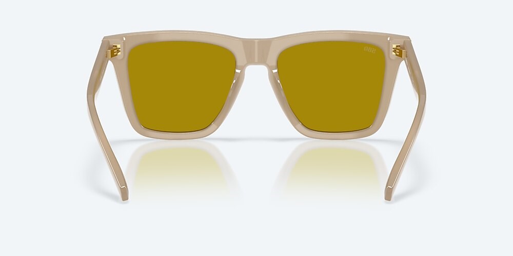 Costa Del Mar Keramas - Sea Foam - Sunrise Silver Mirror Polarized Glass (580G)