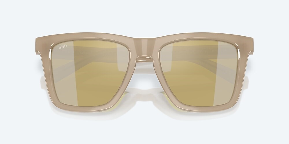 Costa Del Mar Keramas - Sea Foam - Sunrise Silver Mirror Polarized Glass (580G)