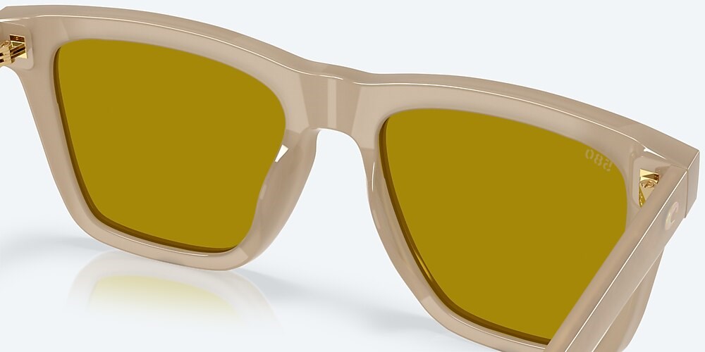 Costa Del Mar Keramas - Sea Foam - Sunrise Silver Mirror Polarized Glass (580G)