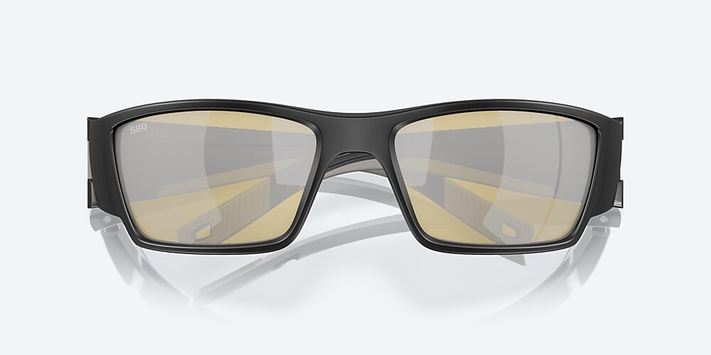 Costa Del Mar Corbina PRO - Matte Black - Sunrise Silver Mirror Polarized Glass (580G)