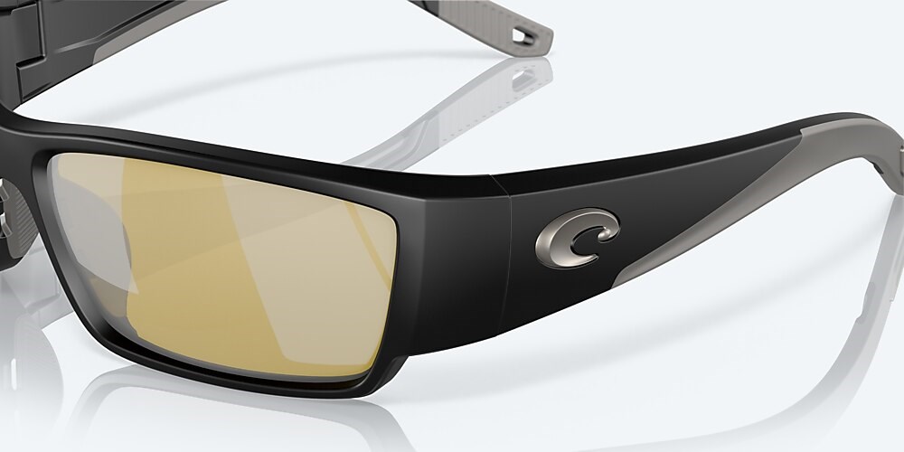 Costa Del Mar Corbina PRO - Matte Black - Sunrise Silver Mirror Polarized Glass (580G)