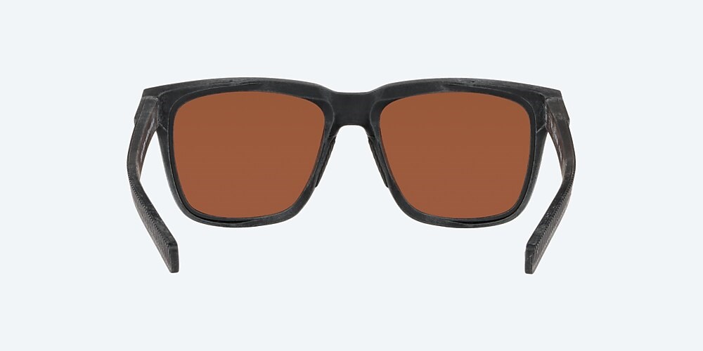 Costa Del Mar Pescador - Net Gray With Gray Rubber - Green Mirror Polarized Glass (580G)