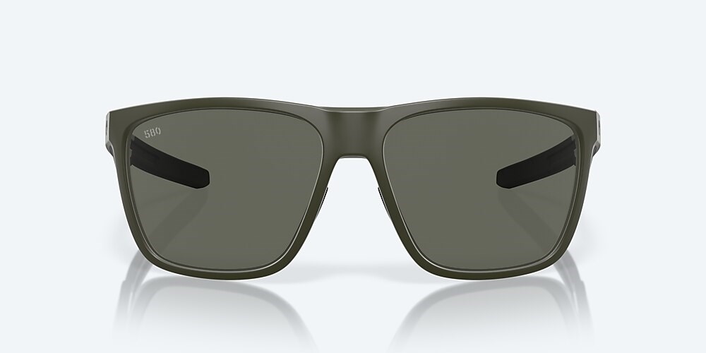 Costa Del Mar Ferg XL - Matte Olive - Gray Polarized Glass (580G)