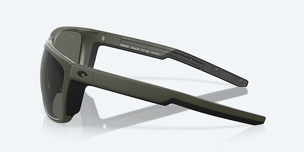 Costa Del Mar Ferg XL - Matte Olive - Gray Polarized Glass (580G)