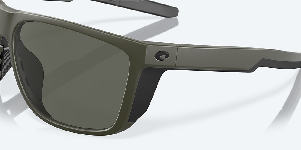 Costa Del Mar Ferg XL - Matte Olive - Gray Polarized Glass (580G)