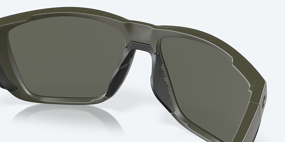 Costa Del Mar Ferg XL - Matte Olive - Gray Polarized Glass (580G)