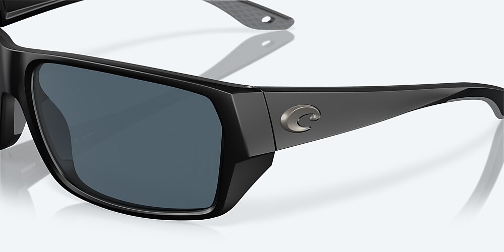 Costa Del Mar Tailfin - Matte Black - Gray Polarized Polycarbonate (580P)