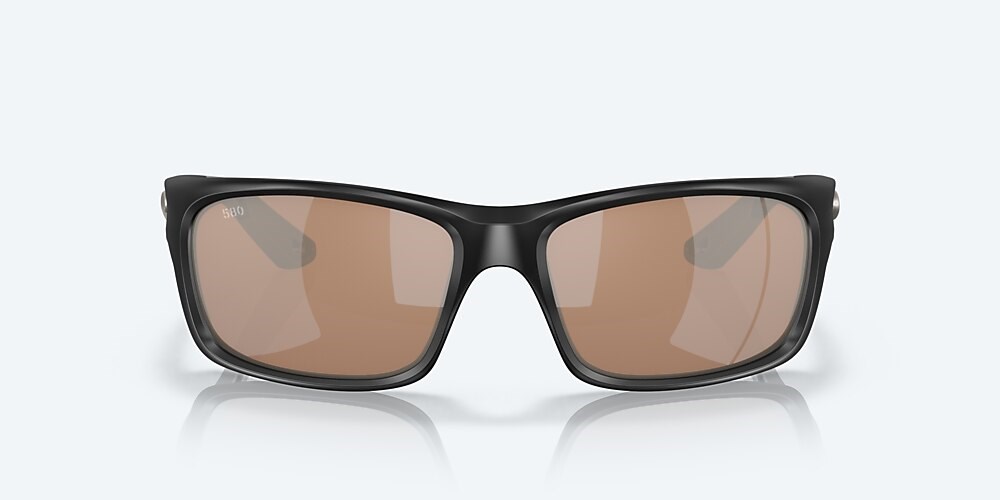 Costa Del Mar Jose PRO - Matte Black - Copper Silver Mirror Polarized Glass (580G)