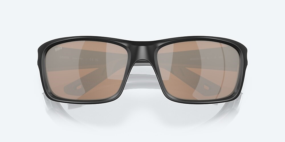 Costa Del Mar Jose PRO - Matte Black - Copper Silver Mirror Polarized Glass (580G)