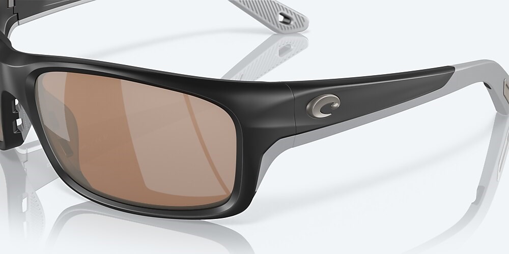 Costa Del Mar Jose PRO - Matte Black - Copper Silver Mirror Polarized Glass (580G)