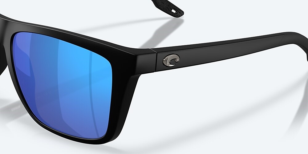 Costa Del Mar Mainsail XL - Matte Black - Blue Mirror Polarized Glass (580G)