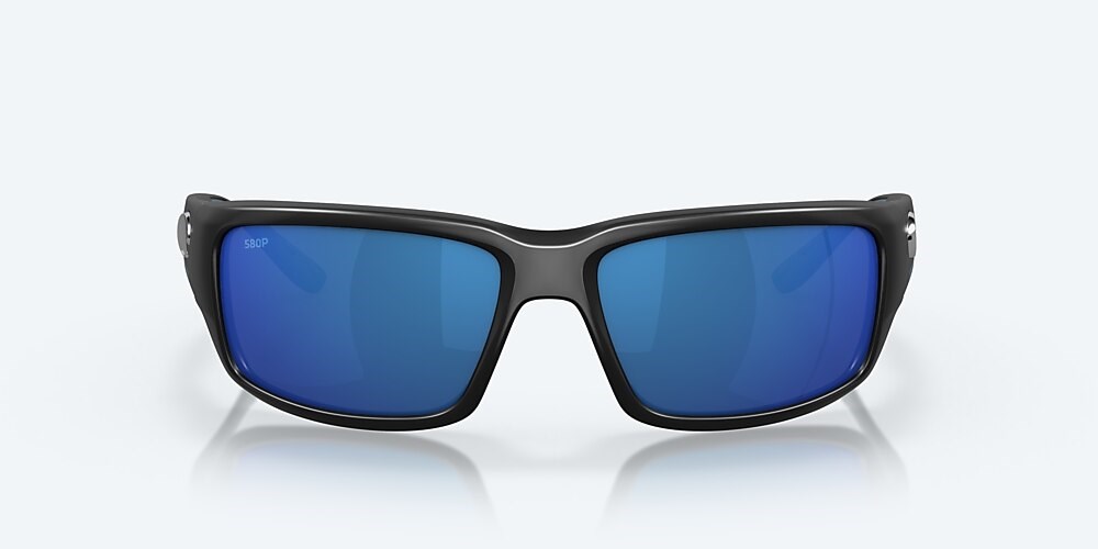 Costa Del Mar Fantail - Matte Black - Blue Mirror Polarized Polycarbonate (580P)