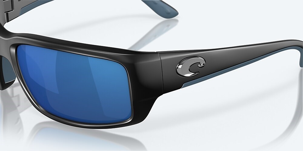 Costa Del Mar Fantail - Matte Black - Blue Mirror Polarized Polycarbonate (580P)