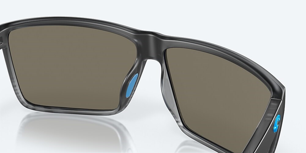 Costa Del Mar Rincon - Matte Smoke Crystal Fade - Blue Mirror Polarized Glass (580G)