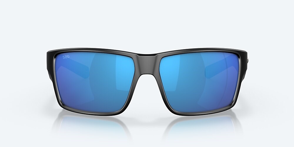 Costa Del Mar Reefton PRO - Matte Black - Blue Mirror Polarized Glass (580G)