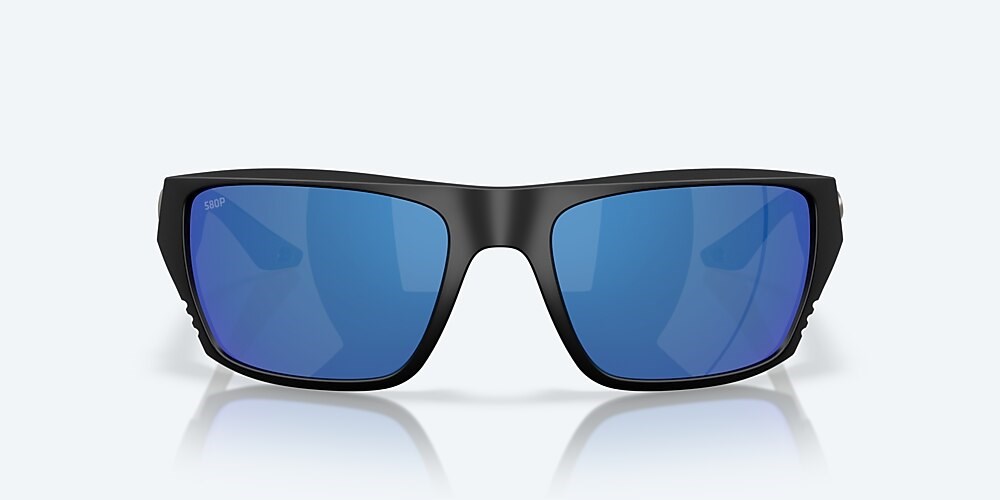 Costa Del Mar Finlet - Matte Black - Blue Mirror Polarized Polycarbonate (580P)