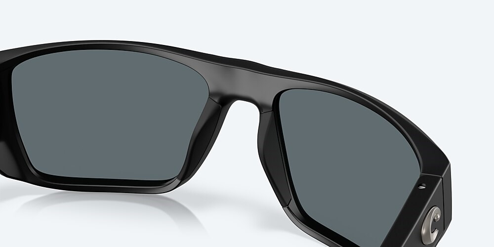 Costa Del Mar Finlet - Matte Black - Blue Mirror Polarized Polycarbonate (580P)
