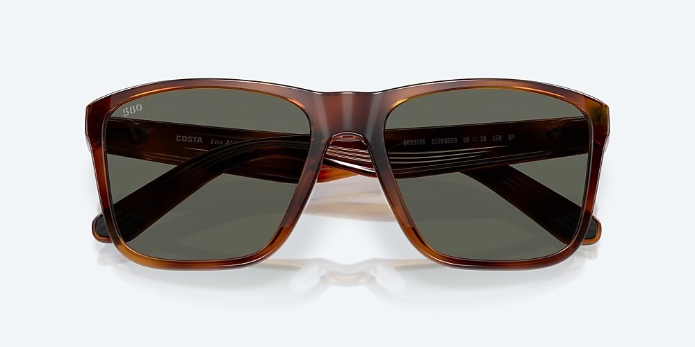 Costa Del Mar Los Alijos - Tortoise - Gray Polarized Glass (580G)