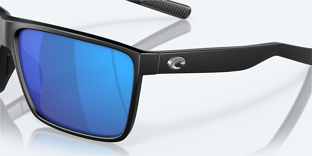 Costa Del Mar Rincon - Matte Black - Blue Mirror Polarized Glass (580G)