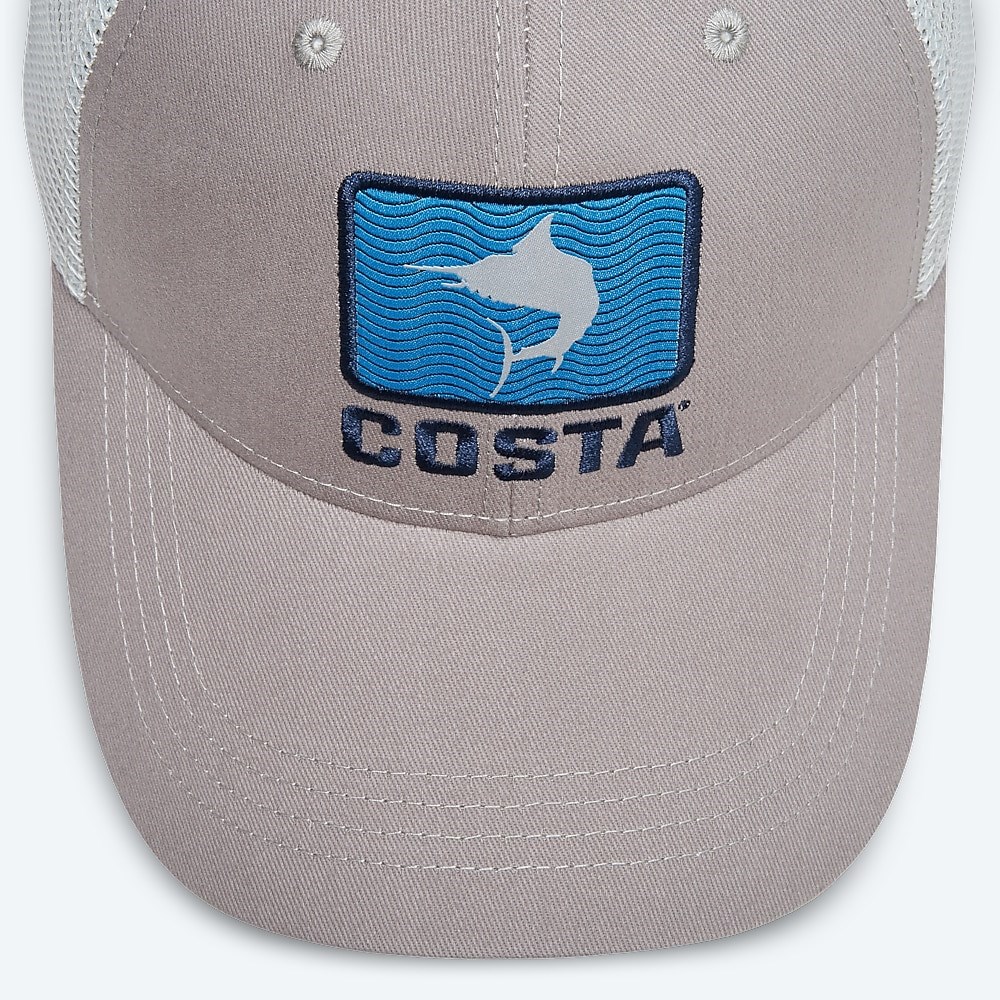 Costa Del Mar Marlin Waves Trucker - Gray